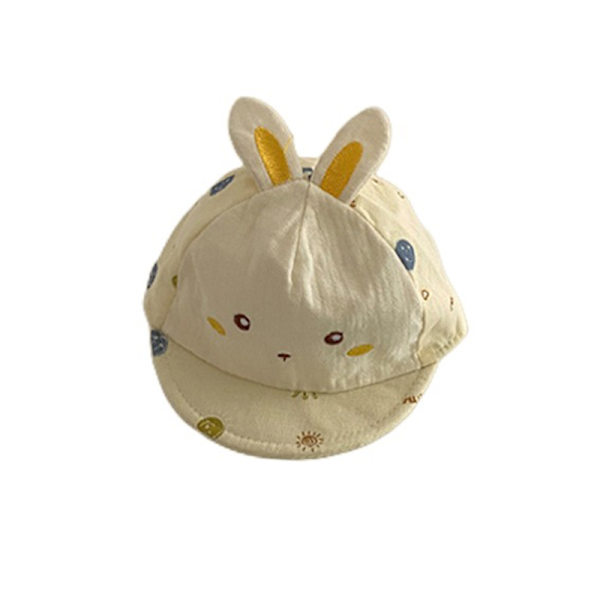 Baby Hat Kaninører Baseball Cap Sommer Åndbar Solhat C