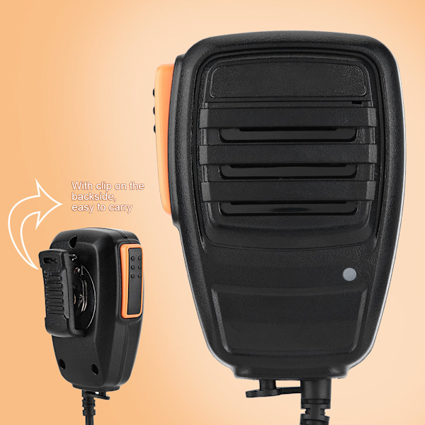 PIN Käsikäyttöinen Walkie Talkie -kaiutinmikrofoni Kenwoodille/Quanshengille/Baofeng UV5R/888S