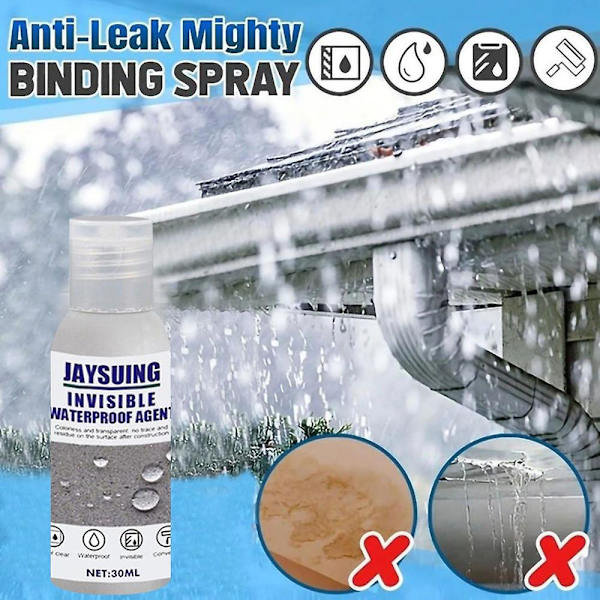 Usynlig Vanntett Agent Super Sterk Binding Anti Lekkasje Tetningsmiddel Usynlig Vanntett Agent 30ml