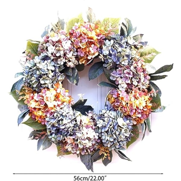 Ovi seppele Hortensia seppele hääseppele kukka jouluseppele Kotioven koristelu dropship kotipuutarhajuhliin hääsisustus