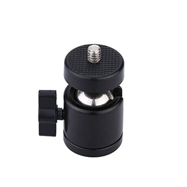 1/4\" Swivel Mini Ball Screw Tripod För Dslr Kamera Ljusfäste, 1-pack