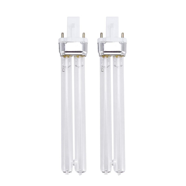 2kpl 11w Ultravioletti UV-desinfiointivalolamput UV-sterilointilamput Sterilointisäiliöön (g23 Lamp Base)