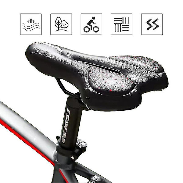 Mjuk Gel Sadel för Cykel