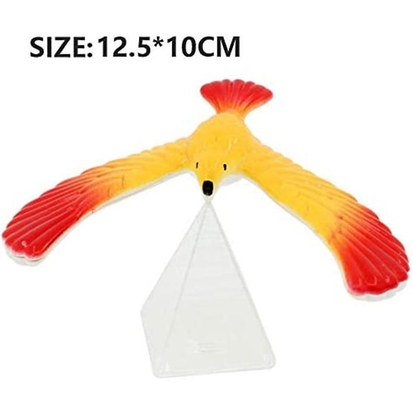 6 stk. Balance Bird Gravity Bird med pyramidekombinationssæt Balance Bird Center