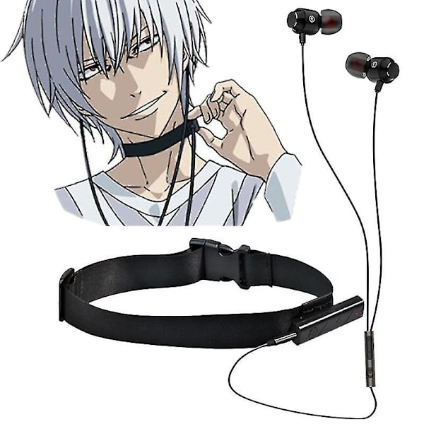 Jinzhaolai Anime Toaru Kagaku No Railgun A Certain Magical Index Cosplay Accelerator Kaulukset Bluetooth-kuulokkeet rekvisiitta