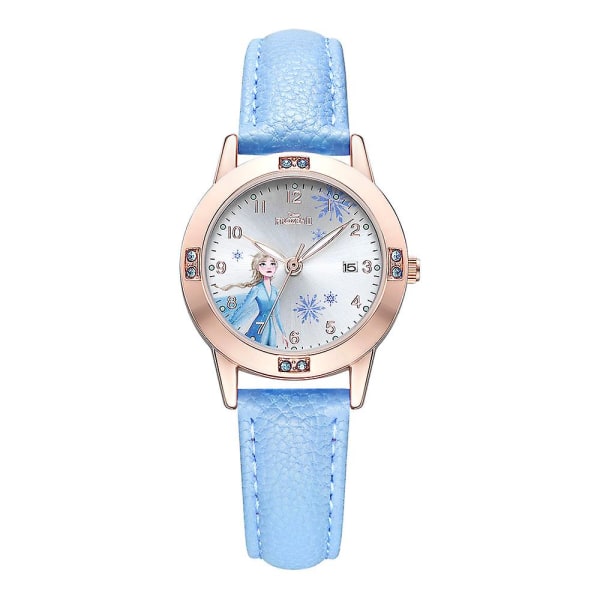 Frozen Watch, Fashion Calendar Quartz Watch, Watch för barn