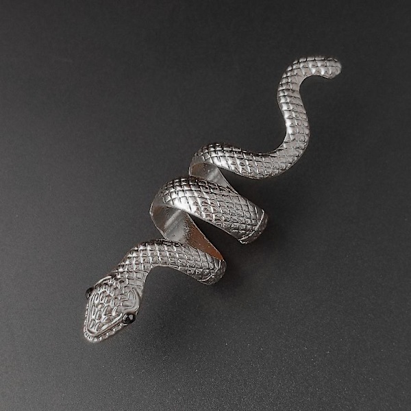 Stor Punk-inspirert Retro Slange Ring i Legering for Kvinner og Menn - Mote Smykker