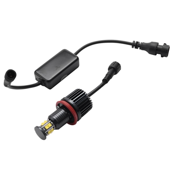 1 Par 120W 12LED Bil Angel Eye Markörstrålkastare Glödlampor För E82 E90 E92 E60 E61 E63 E89 X6 H8