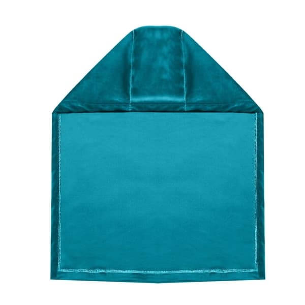 2-delt sett med armlenbeskyttere til sofa, polyester stretch, møbelarmlen, sklisikker, maskinvaskbar - Påfuglblå