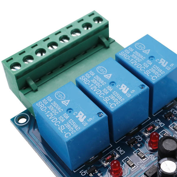 3-kanals 5A DMX512-styrd reläomkopplarkit DIY-omvandlare DMX-dimmerrelä