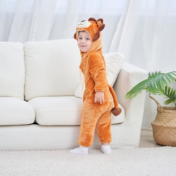 Fll Djur Sd Creeper, Djurdräkt lion 80 (18-23M)