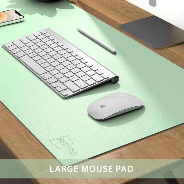 Pöytäalusta Pöydänsuojamatto - Kaksipuolinen PU-nahkainen työpöytämatto, iso hiirimatto, kirjoitusmatto vedenpitävä cover