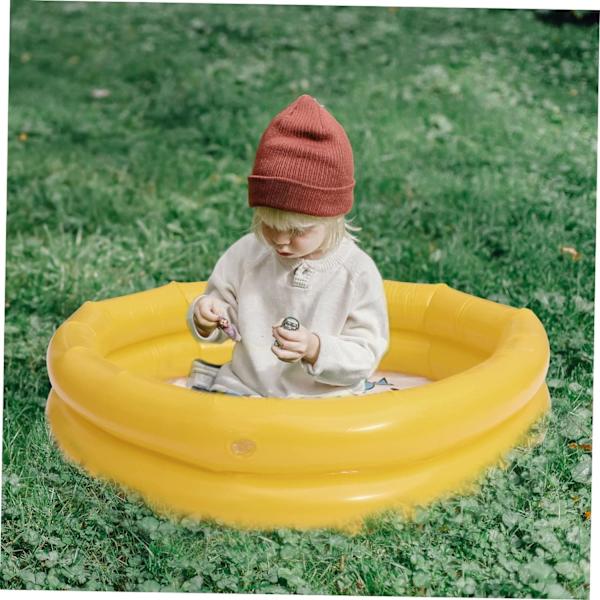 Oppustelig børnepool 1 stk. oppustelig svømmebassin baby oppustelig pool svømmebassin til hjemmet oppustelig børnepool oppusteligt vand