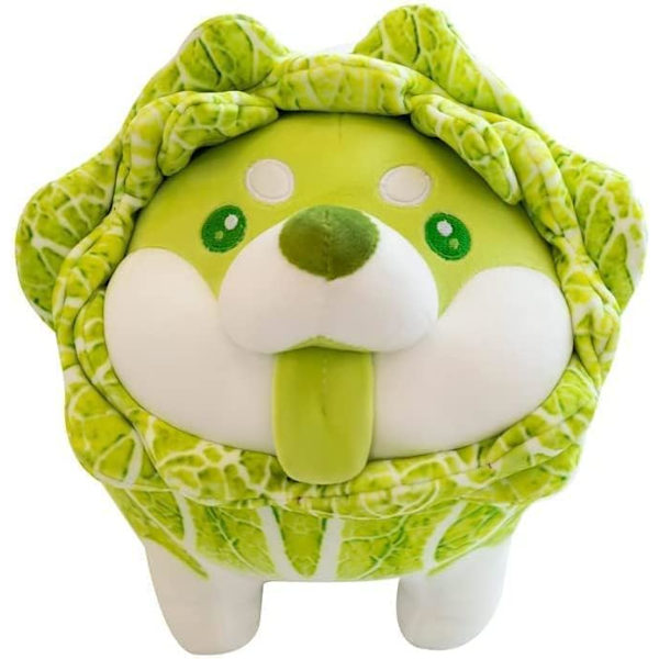 Hunde bamse, 16 tommer (ca. 40,6 cm) plysdyr Shiba Inu bamse, blød fluffy ven krammepude - Gaver til alle aldre og lejligheder