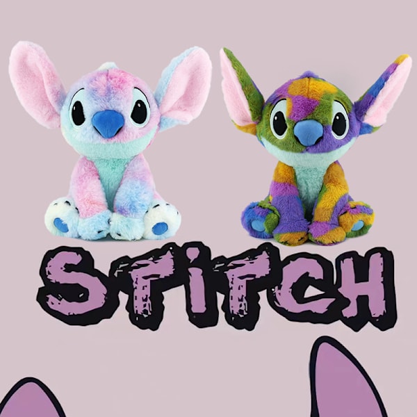 Stitch-pehmolelu Stitch-lasten tyyny loma lahja syntymäpäivälahja B