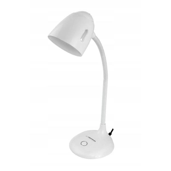 Esperanza - Skrivebordslampe, Justerbar Design - Hvit Vit White