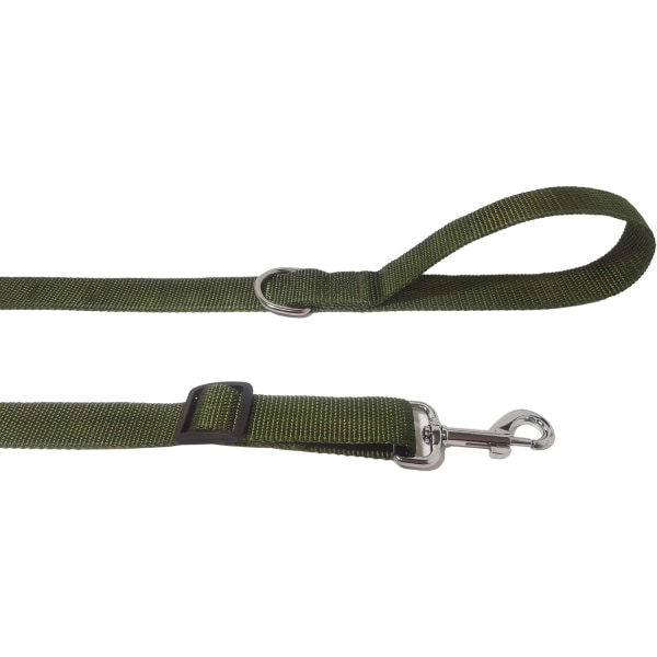 6FT/ 10FT Justerbar Hundekobbel, Nylon Hundekobbel for Mellomstore Hunder6FTGrønn