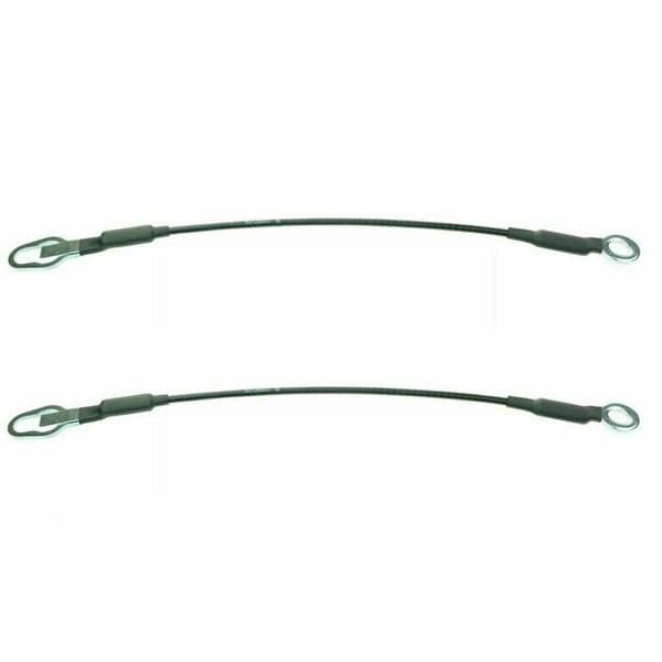 2 stk. bakluke-kabler for Ram 1500 94-01 for Ram 2500/3500 94-02 Sølv