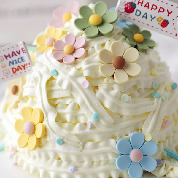 2 stk. Blomster Silikon Fondantforme Fem Kronblade Blomst Kage Harpiksform Slikchokolade Fondantforme Køkken Bageværktøj til Sukkerkunst Kagedekoration