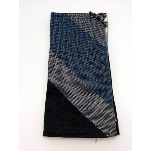 Agio Dame Varm Lang Sjal Vinter Wraps Store Tørklæder Strik Cashmere Følelse Ternet Trekant Tørklæde