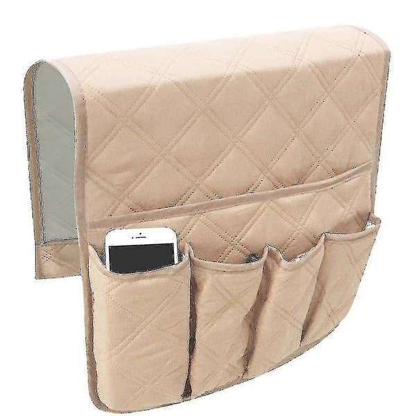 Sofa Armlene Caddy Organizer Fjernkontrollholder Sofa Stol Bord Skap Oppbevaringspose Plassbesparende