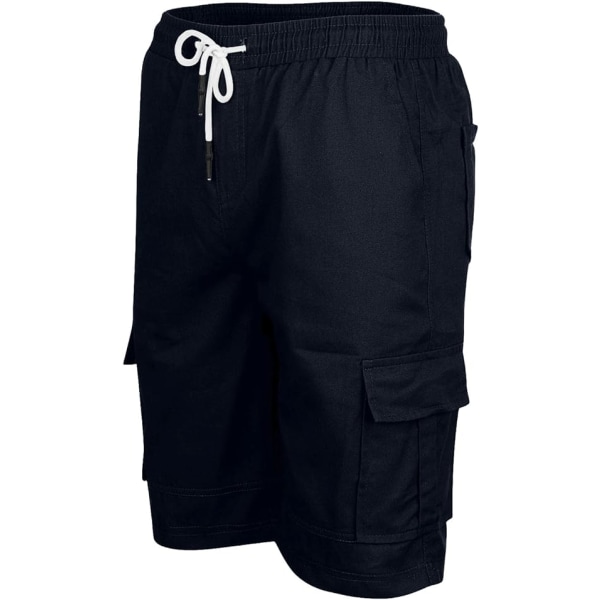 Herre Cargo Shorts, Herre Sommer Casual Udendørs Casual Patchwork Lommer Overalls Sport Tooling Shorts Bukser