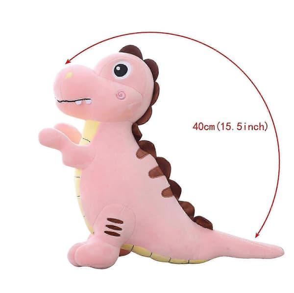 Sød Blød Dinosaur Dukke Par Dinosaur Dukke Plyslegetøj 240481 Pink
