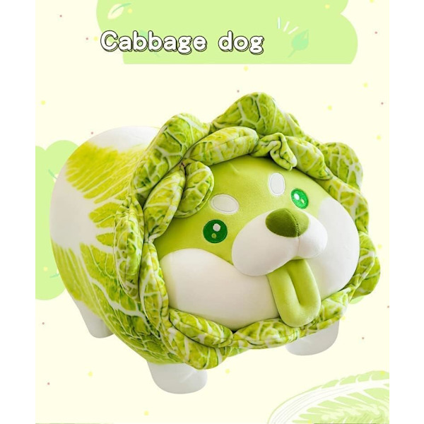 Hunde bamse, 16 tommer (ca. 40,6 cm) plysdyr Shiba Inu bamse, blød fluffy ven krammepude - Gaver til alle aldre og lejligheder