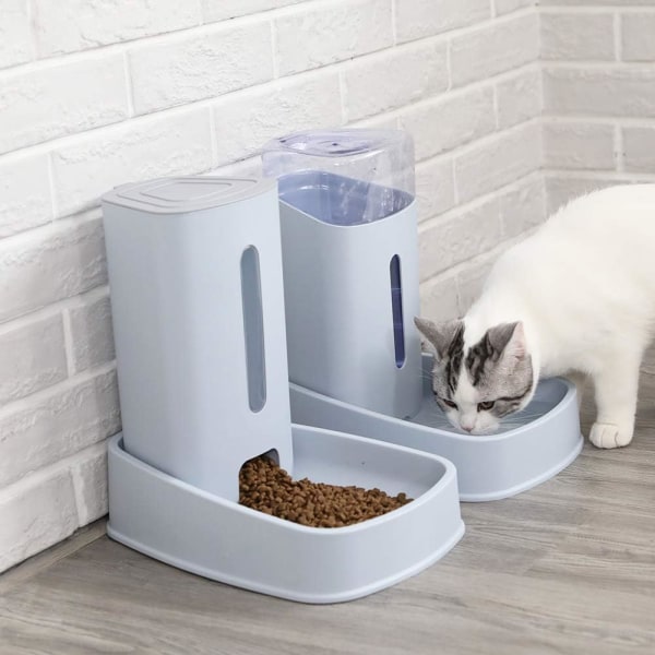 Automatisk matare katt/hund vatten dispenser med filter husdjur automatisk vatten dispenser kattunge dricksfontän valpskål