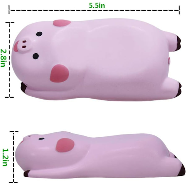 Opgraderet ergonomisk håndledsstøtte (2-pak) - Musemåtte Memory Foam håndledsstøttepude Hvilepude Måtte til kontorcomputer bærbar computer (Pink)