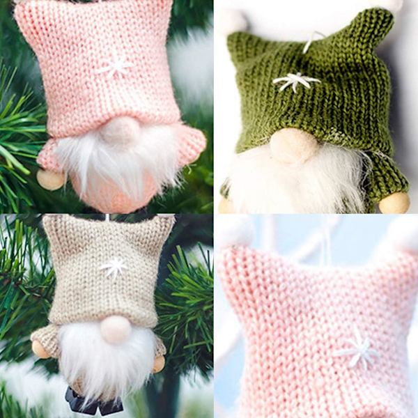 Julepynt til træ, juledukke skandinavisk svensk julemand juletræspynt svensk plys skandinavisk GNOME Tomte