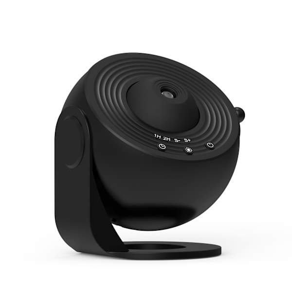 Nattlampa Galaxyprojektor Stjärnhimmelsprojektor Black