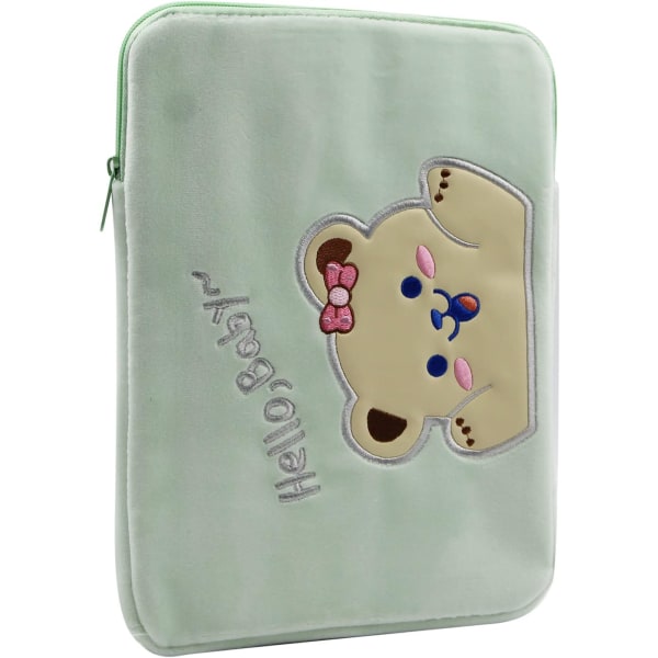 9-11 tums plysch söt kanin väska för bärbar case iPad skyddsfodral Cover Notebook förvaringsväska för män Kvinnor Flickor Pojkar