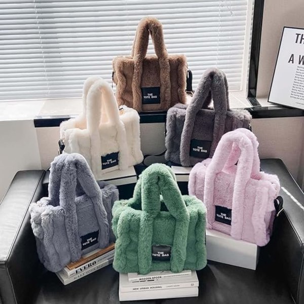 Toteväska för kvinnor, canvas/läder tote väska crossbody väskor med dragkedja robust handväska för skola, resor