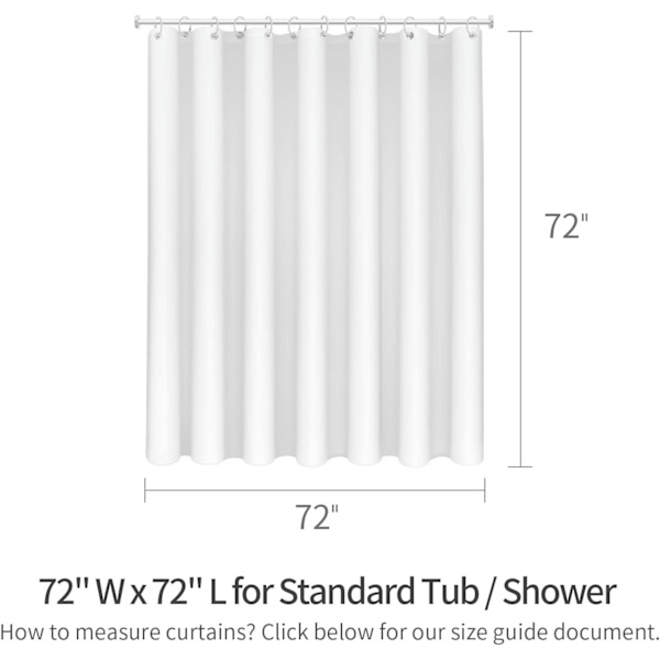 Boho Blommig Duschdraperi, Tropiska Löv Tyg Duschdraperier för Chic Elegant Badrumsinredning, Modern, 72x72