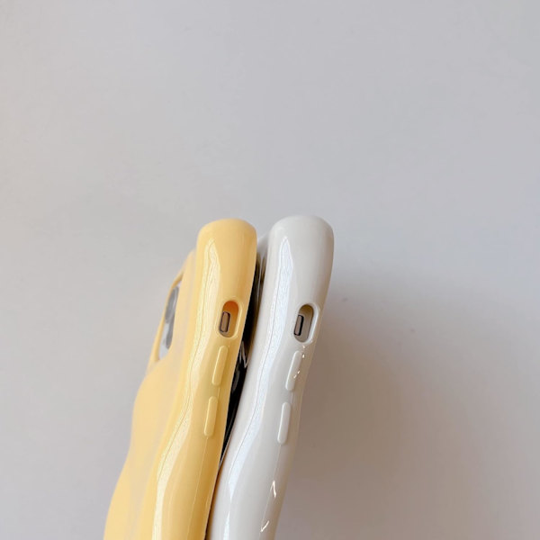 iPhone 13 Pro -kotelo, söpö ja epätavallinen muotoilu, minimalistinen tyyli, 3D taivaansininen yksivärinen kotelo, iskunkestävä pehmeä TPU-suojakuori tytöille ja naisille