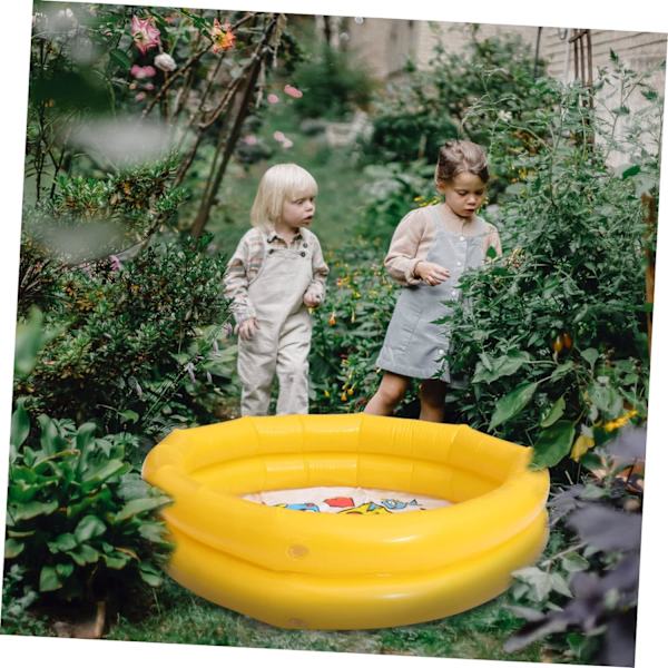 Oppustelig børnepool 1 stk. oppustelig svømmebassin baby oppustelig pool svømmebassin til hjemmet oppustelig børnepool oppusteligt vand
