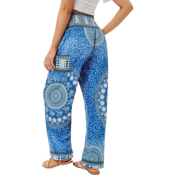 2 piece ofWomen's Harem Pants, High Waist Yoga Boho Trousers with Pockets