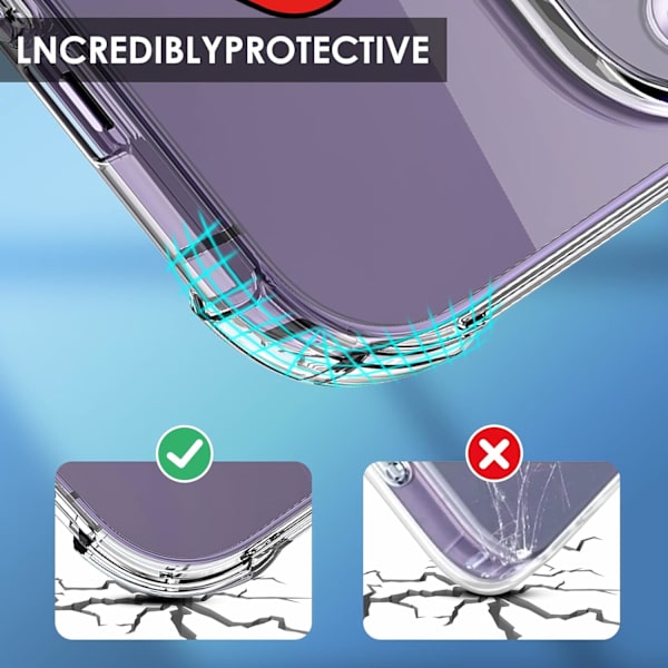 iPhone 14 Pro Max TPU-kotelo söpöllä piirroshahmoilla Kawaii-tyylillä Hauska ainutlaatuinen muotoilu Trendikäs hauska tyylikäs pehmeä kotelo (Sydän Mini)