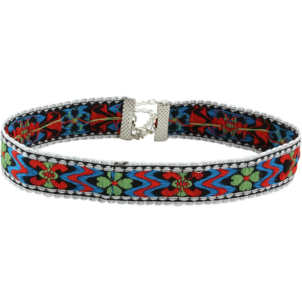 6 kpl Boho-kukkakirjonta-kaulakorua naisille Vintage Gothic Chokers