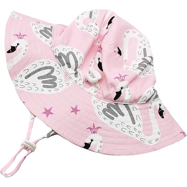 Baby Solhatt Toddler Sommarhattar UPF 50+ Baby Bucket Hat Barnstrandhattar för Babypojkar