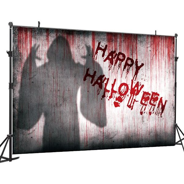 7X5FT Skummelt Halloween-fest Bakgrunn Halloween-bakgrunner for Fotografering Stoff Ghosting Fotobakgrunn DH-700