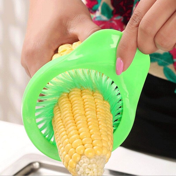 3 stk Corn Silk Remover Desilker Brush Grøntsagsbørster