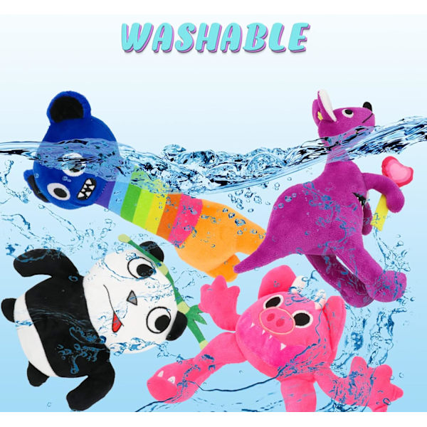 Haveban Plush, 8 tommer Haveban Plush Legetøj, Blød Monster Horror Fyldt Figur Dukke til Fans Gave, Blød