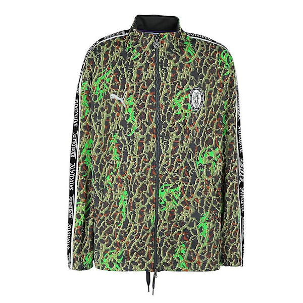 x Sankuanz Herr Track Top Zip Up Print Jacka Camo 578702 75 Camo L