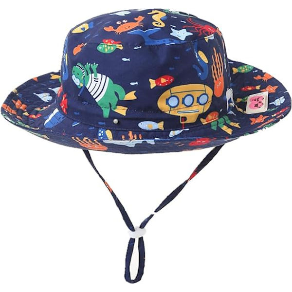 Hem Prefer Kids UPF57+ Safari Solhatt Andningsbar Bucket Hat Sommarlekhatt