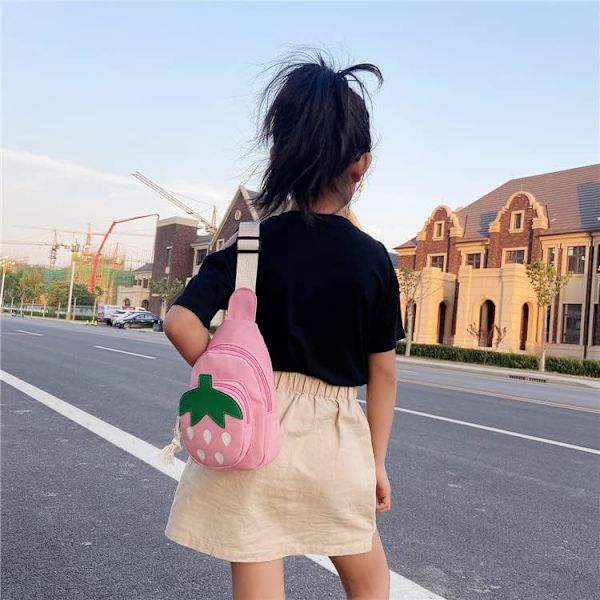 Slingväska axelväska bröstväska, liten ryggsäck liten slingväska, Kawaii-väska Kawaii-ryggsäck slingryggsäck