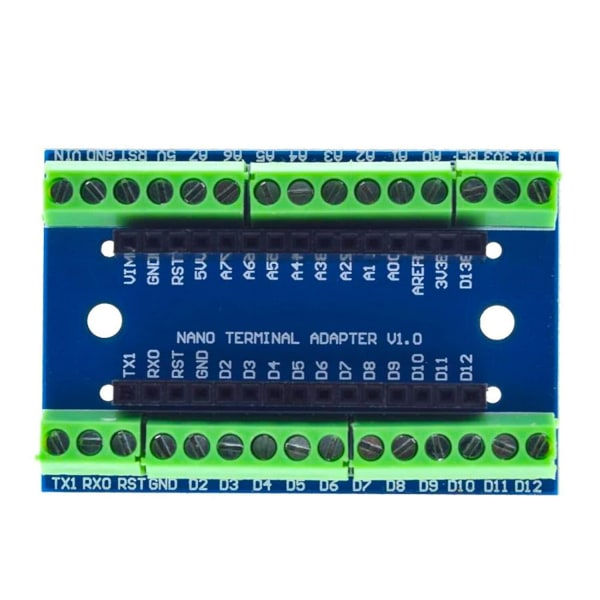 3-pak udvidelseskort, Arduino Nano V3.0 kompatibel AVR ATMEGA328P-AU