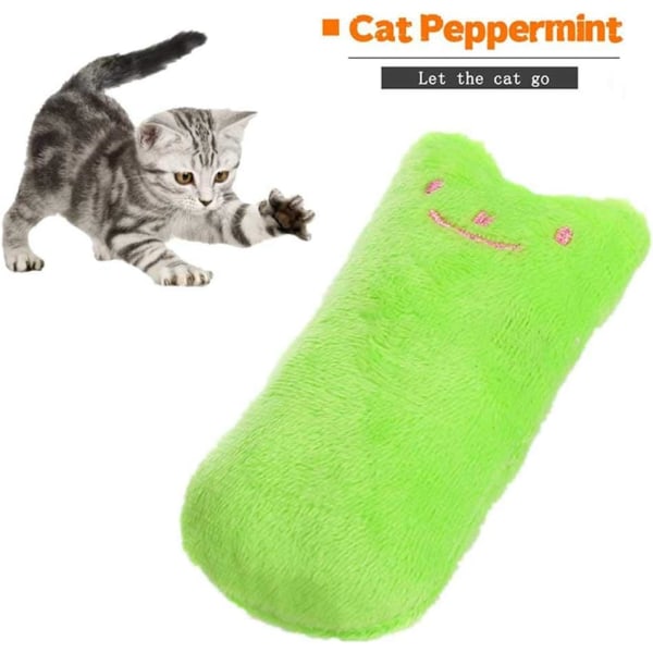 Mint Kittens: set med kattmyntaleksaker av hög kvalitet för kattmyntakuddar - 5 kattkuddar, torr kattmynta för katter, kattmyntaleksaker - Leksaker för katter
