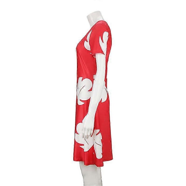 Lilo Stitch Lilo Pelekai Cosplay Kostume Lilo Kjole Sommer Strand Hawaiiansk Tøj Halloween Karneval Kostumer Til Kvinder Voksne costume M
